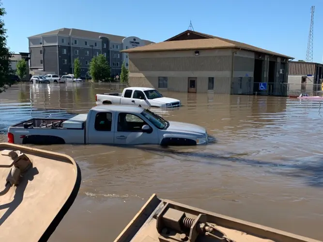 Flood puts big staffing strain on Nebraska emergency agency
