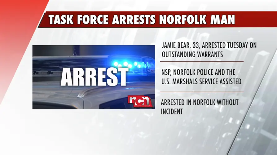 Fugitive task force arrests Norfolk man with multiple outstanding warrants