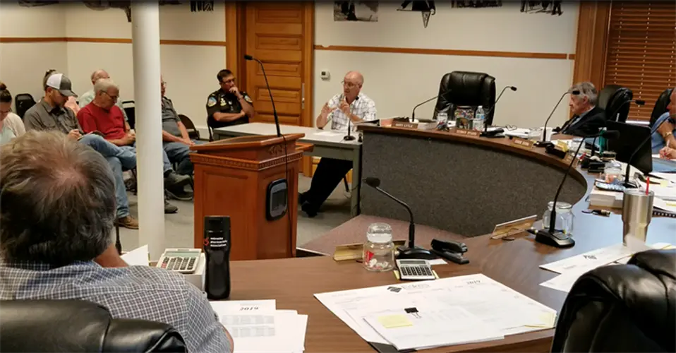 Lack of Objection, to Using Local Sales Tax to Pay "Beatrice Six" Judgment