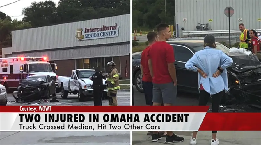 Two critically injured from crash near 55th and Center