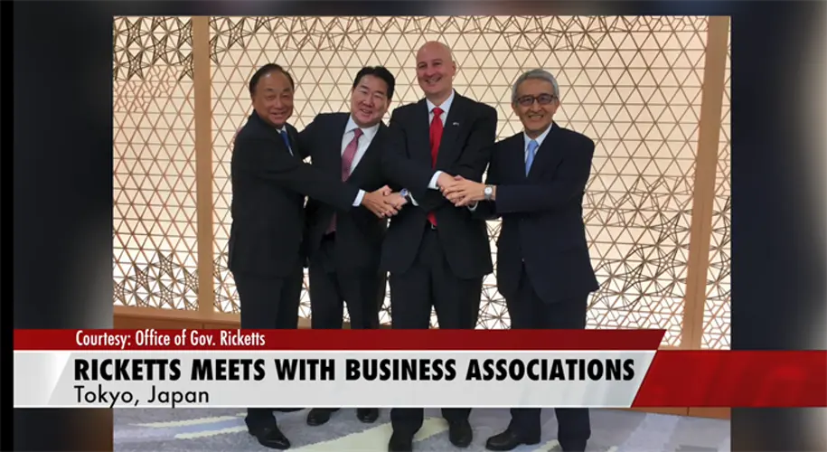 Gov. Ricketts Meets with major Japanese business associations