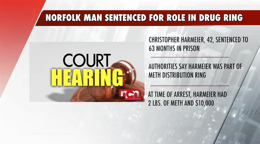 Norfolk Man Sentenced in Federal Court for Conspiracy to Distribute Methamphetamine
