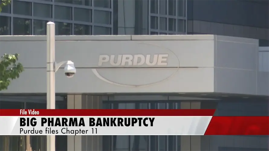 Purdue Pharma files for bankruptcy