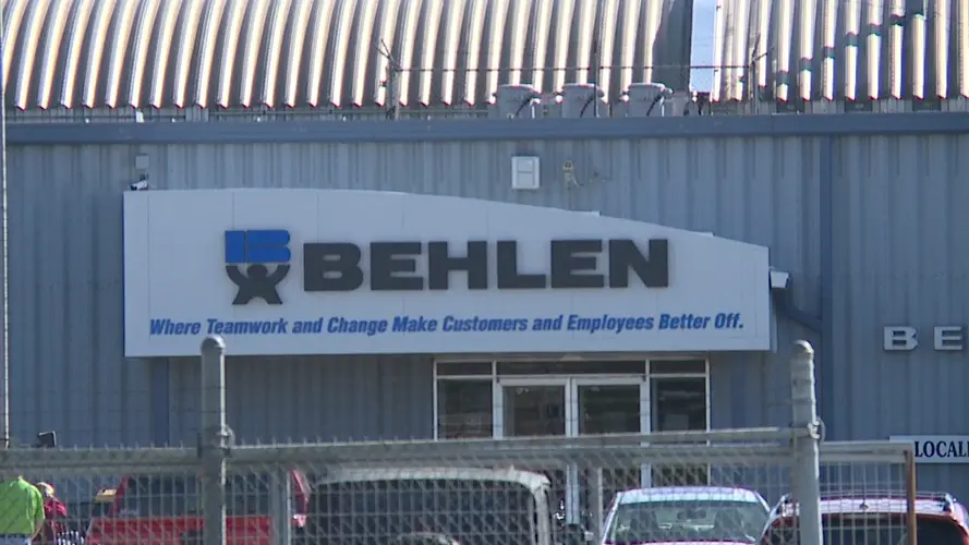 Behlen operations temporarily halted by fire