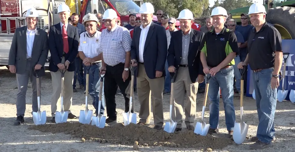 Geneva officials break ground at new fire hall site Monday