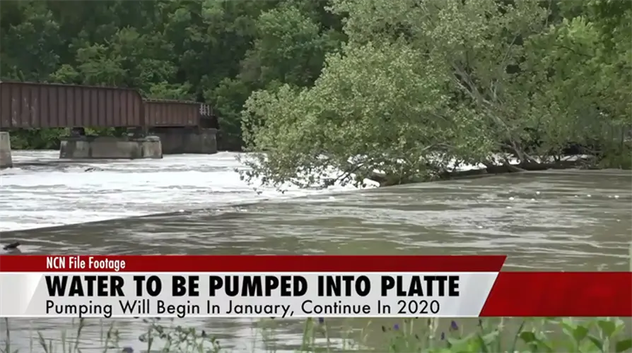 Water to be pumped into the Platte River