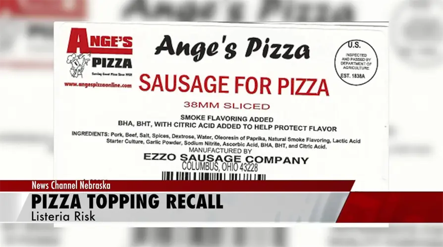 25k Pounds of Pizza Toppings Recalled