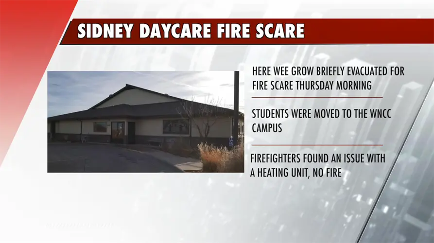 Concern of the Fire at Here Wee Grow Day Care Center Turns Out to be Furnace Part Needing Replaced