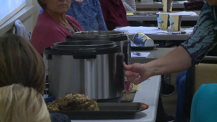 CCH hosts class on cooking holiday meals using pressure cookers