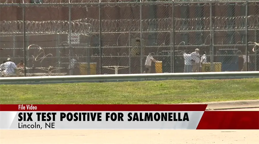 Six men at NDCS facility test positive for salmonella