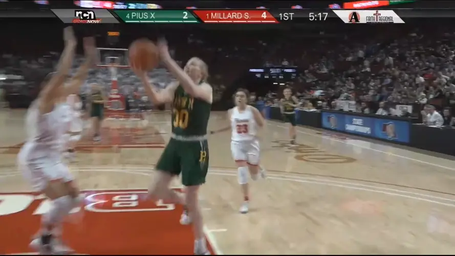 #4 Pius X topples #1 Millard South in Class A Semis
