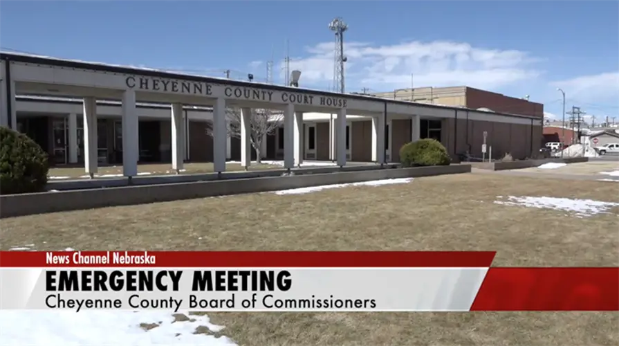 Cheyenne County Commissioners vote to close courthouse to public at emergency meeting