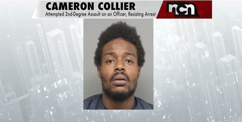Man arrested for causing disturbance, threatening officer