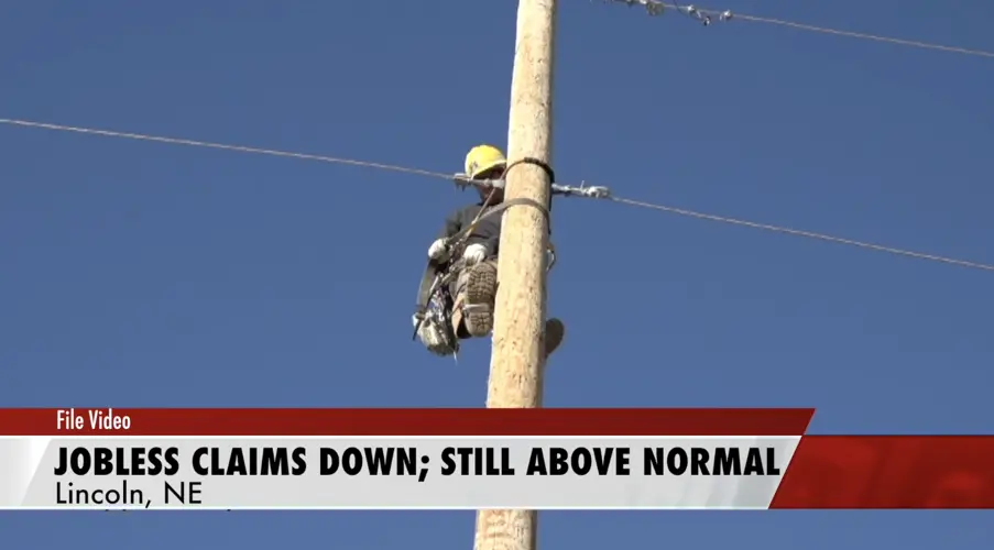 Nebraska jobless claims down again, still above normal