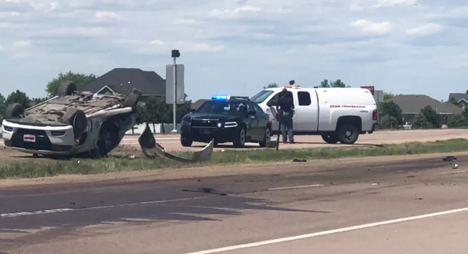 Minor injuries in rollover accident Thursday