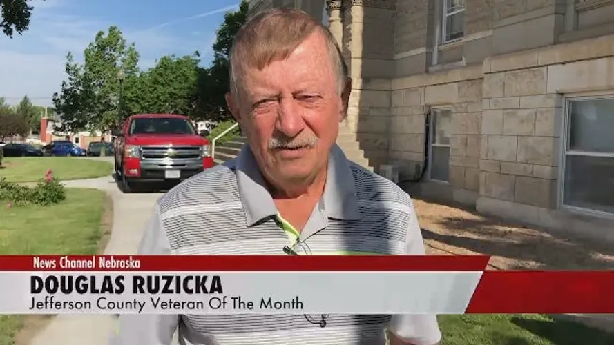 Fairbury Veteran And Well Known P.A. Receives Veteran Of The Month