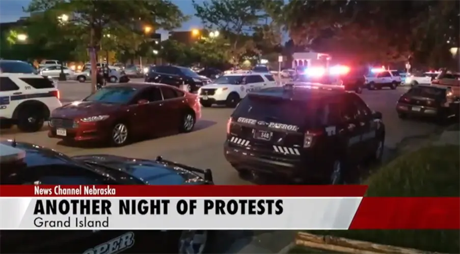 Grand Island sees third round of protests against police brutality