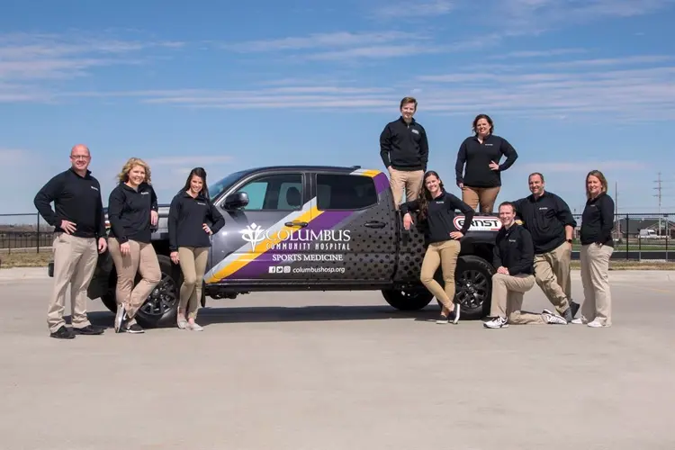 Ernst Auto gives new truck to Columbus hospital program