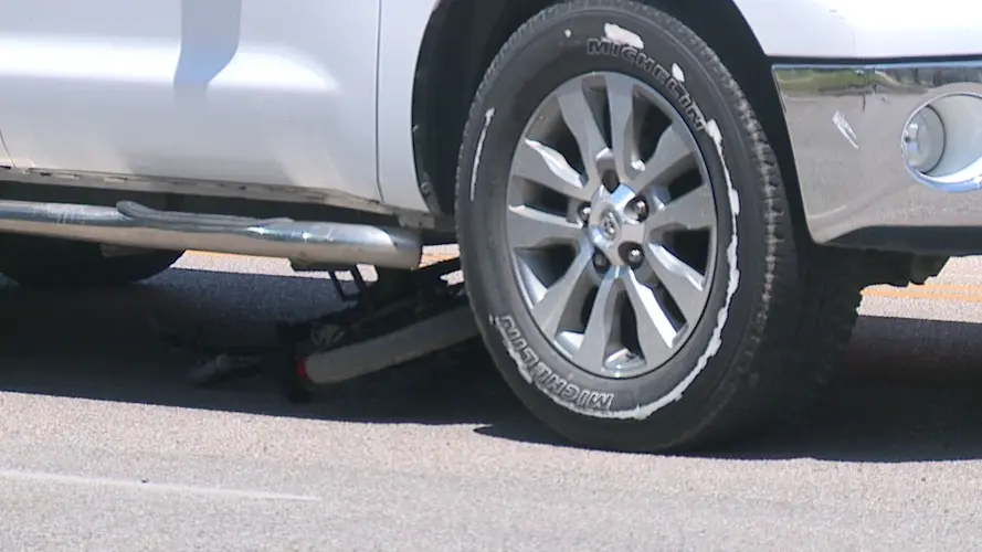 Columbus boy in hospital after being hit by truck