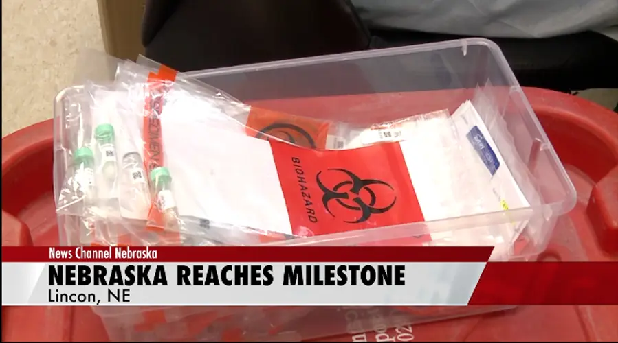 Test Nebraska reaches milestone of testing