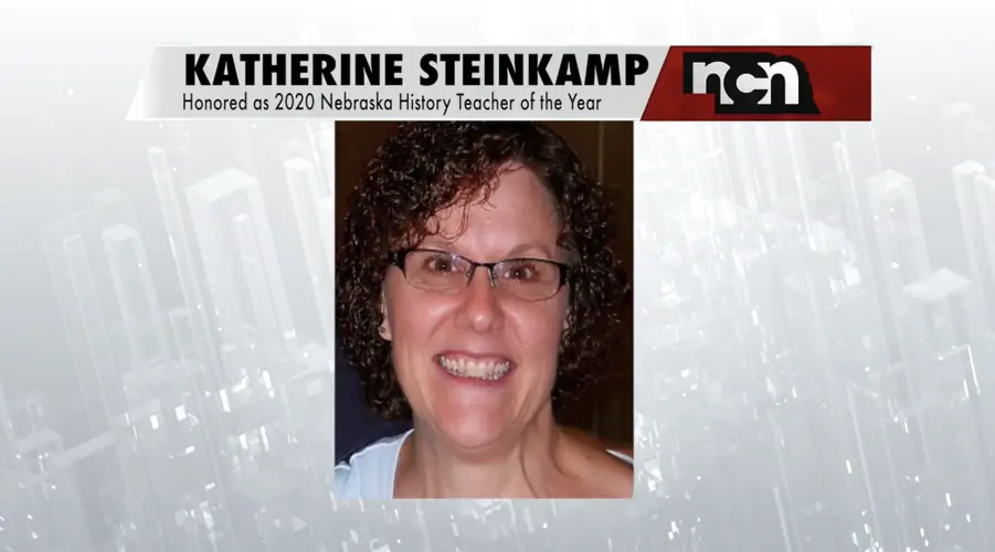 Katherine Steinkamp named Nebraska History Teacher of the Year