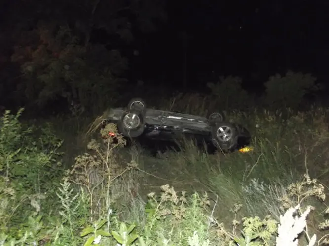 Teen Escapes Serious Injury After Rollover Accident
