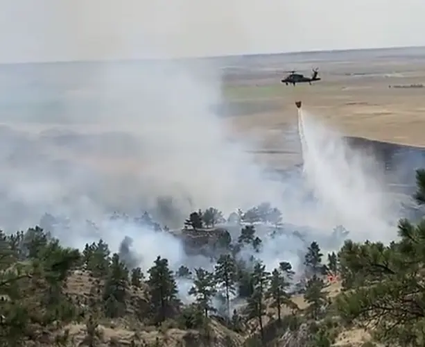 Fire and air: Civil Air Patrol assists in early detection of wildfires