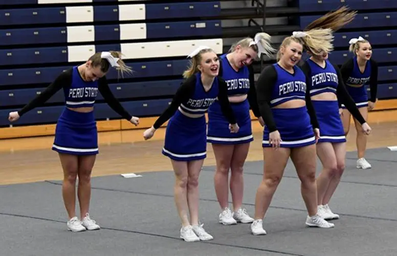 Bobcat Cheer Competes in Concordia Triangular