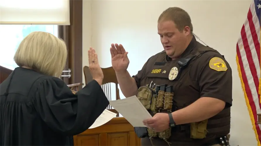 Nick Georgi sworn in as Jefferson County Sheriff