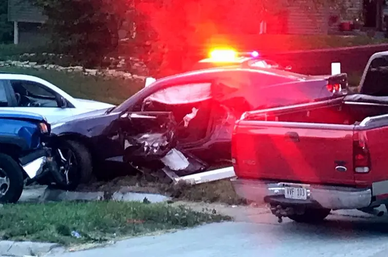 Omaha Police release details surrounding Thursday crash, shooting
