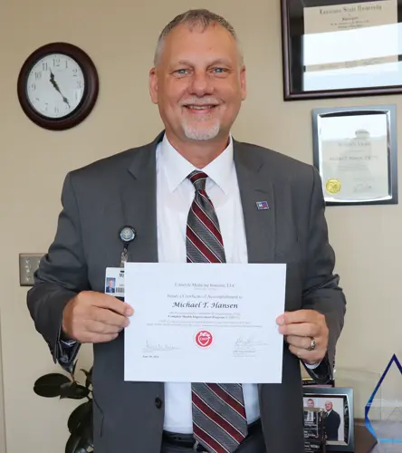 Columbus Community Hospital president benefits from healthy lifestyle program
