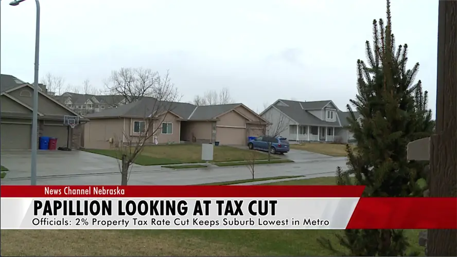 Papillion looking at lowest tax cut in Omaha area