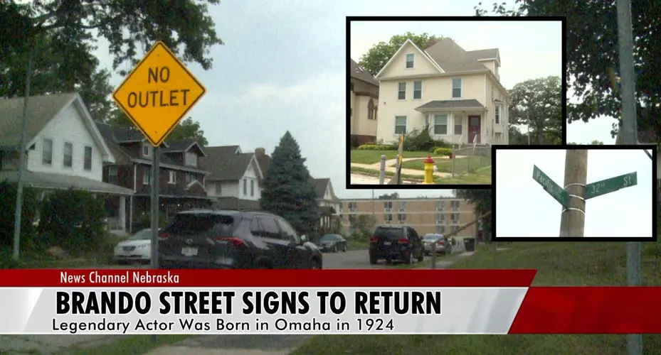 Marlon Brando street signs: An offer Omaha could not refuse
