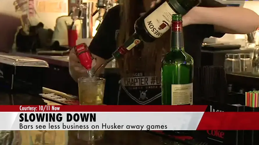 Bar business slows on Husker away game days