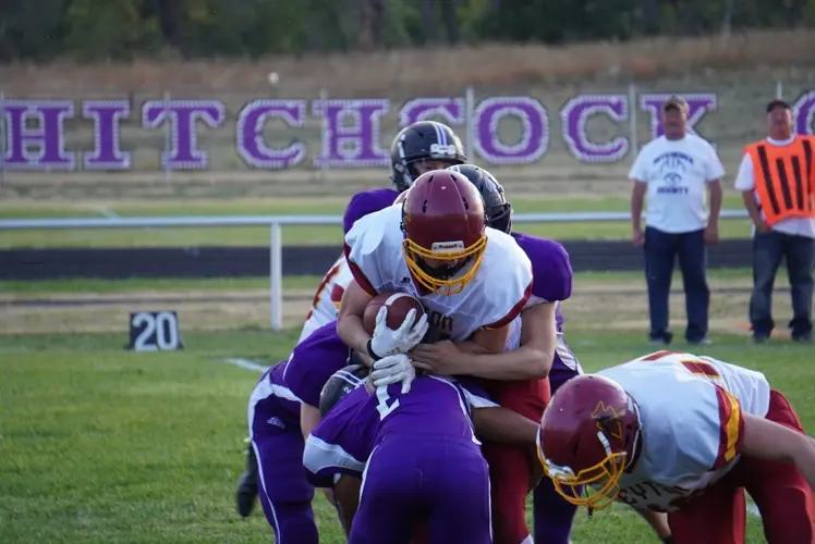Hitchcock County gains 504 yards in victory over Leyton