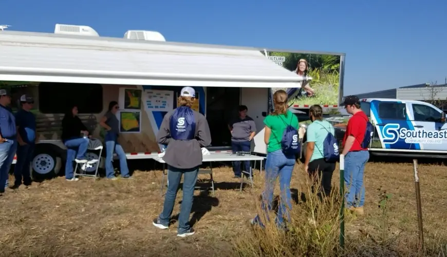 Area high school students visit Southeast Community College Ag Programs