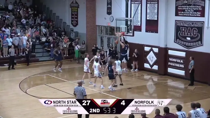 North Star smothers Norfolk to get back to .500