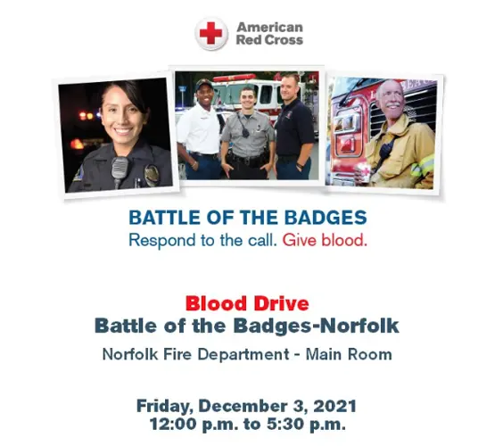 ‘Battle of the Badges’ looks to replenish blood supply