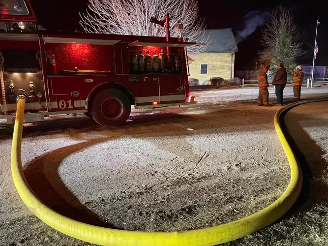 Late night blaze in O'Neill brings out multiple fire units