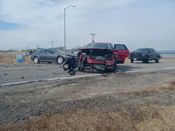 Multiple hospitalizations after crash near Pender