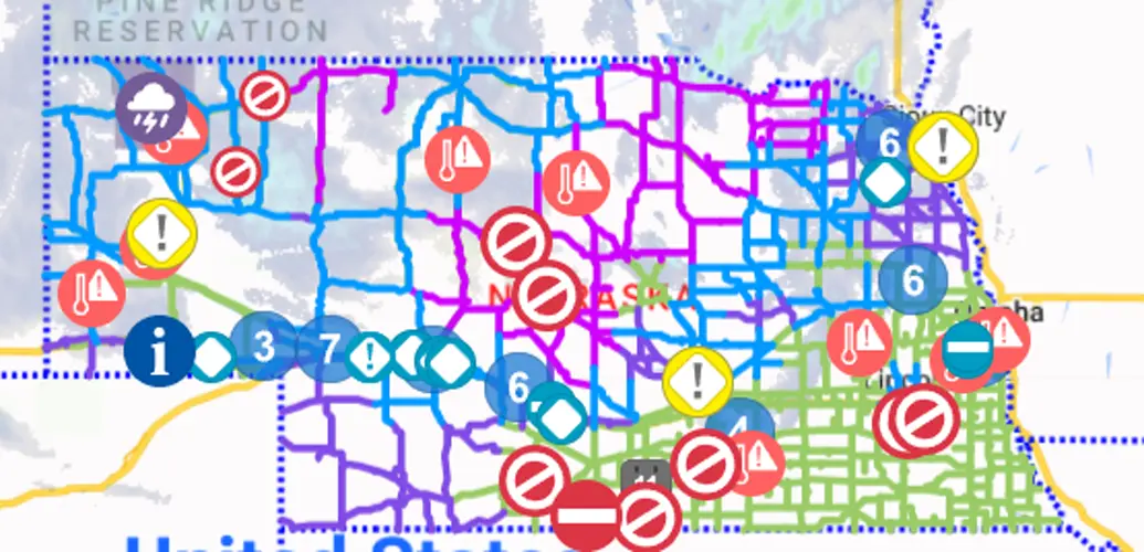 Hwy 275 unsafe for travel Saturday evening