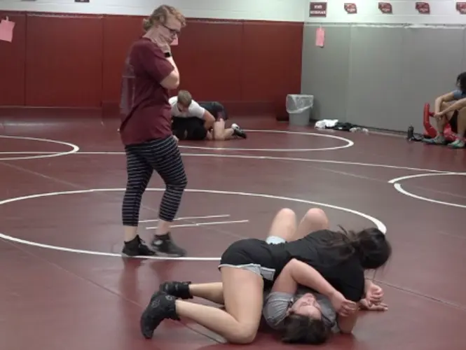 Girls' wrestling made an official activity at NPS