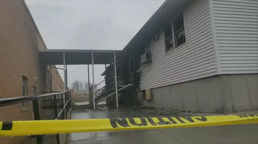 Middle school annex suffers extensive damage in Coleridge