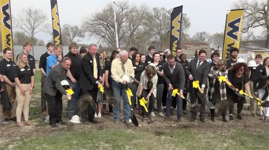 Groundbreaking on new student housing in Norfolk