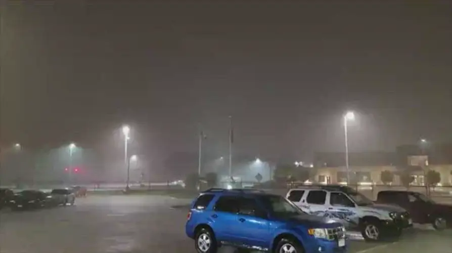 Eastern Nebraska waking up to storms