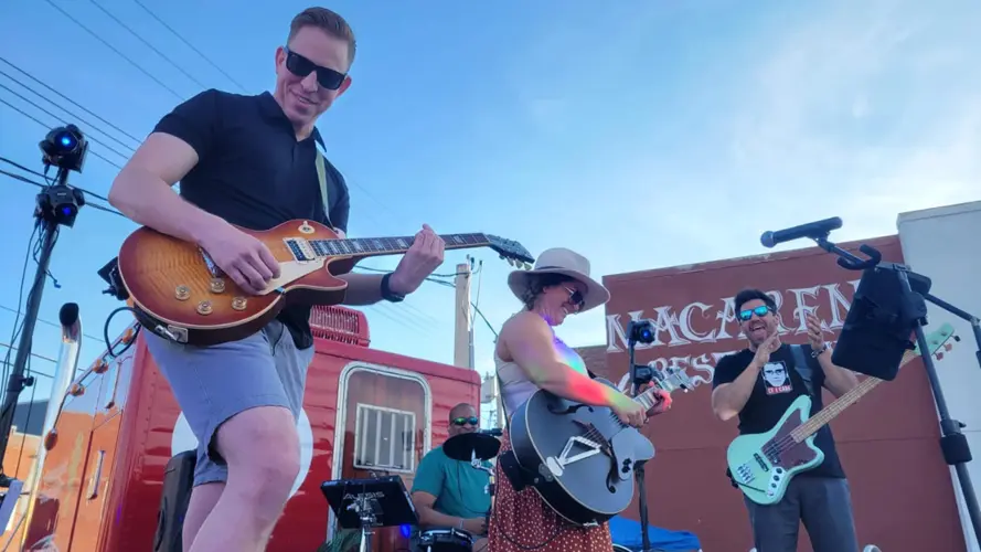 eNVy performs in downtown Norfolk