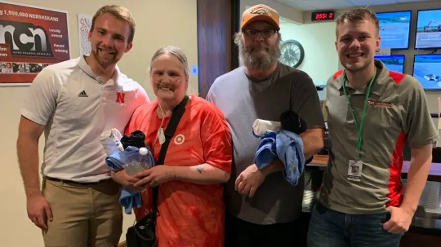 Fan surprised with backstage passes ahead of concert