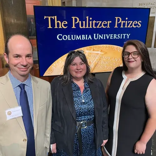Norfolk High grad earns Pulitzer Prize