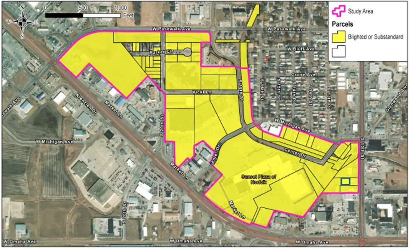 Norfolk declares section of city blight and substandard