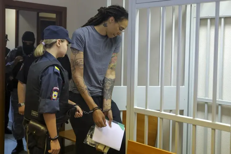 Russian judge sentences WNBA’s Griner to nine years in prison
